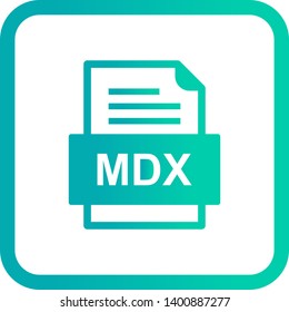 MDX Logo Vector (.AI) Free Download