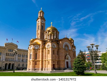 La Catedral Ortodoxa de Cristo Redentor en Banja Luka, Bosnia y Herzegovina