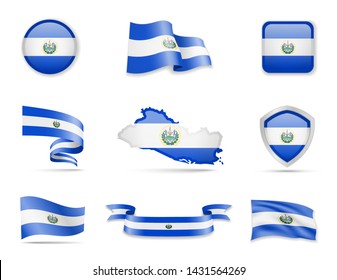 Republica de El Salvador en la America Central Logo Vector (.EPS) Free ...