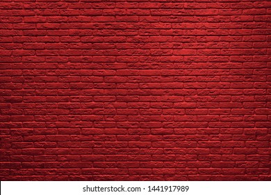 Latar belakang dinding bata merah. Tekstur dinding bata.
