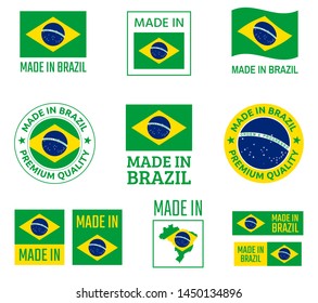 Premium Vector  Flags of the states of brazil