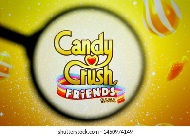 Candy Crush Logo Vector (.EPS) Free Download