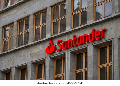 Banco Santander Logo Vector (.EPS) Free Download