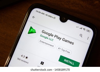 Google Play Games Logo Vector SVG Icon - SVG Repo
