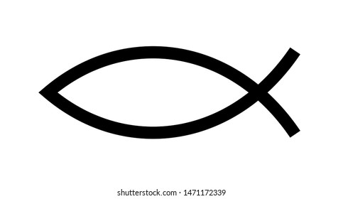 Christian Fish Symbol Jesus transparent PNG - StickPNG