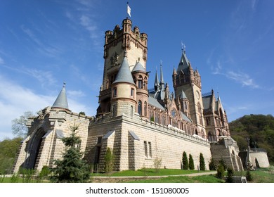 Kastil Schloss Drachenburg dekat Bonn, Jerman