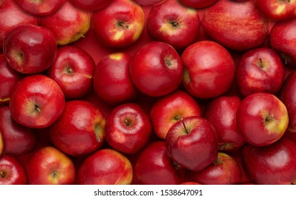 Rode appels in grote hoeveelheden
