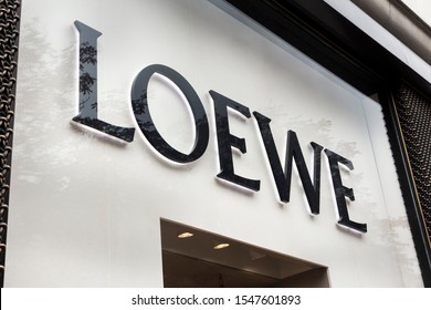 LOEWE anagram logo embroidery sweatshirt neutrals | MODES