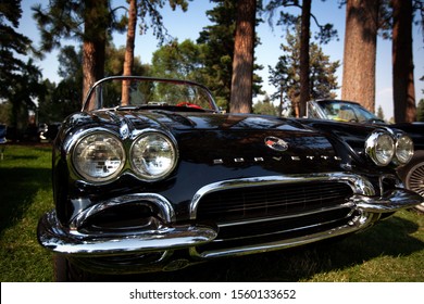 1960 Corvette Stingray en exhibición en Bend Oregon