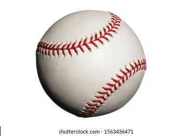 野球, ∥で∥, 縫い目, 表示, 白, 背景