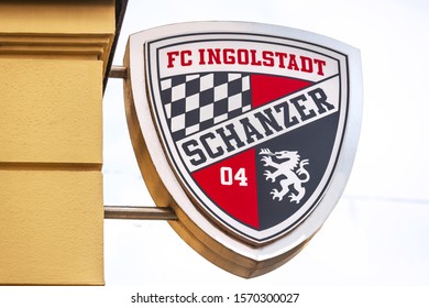 FC Ingolstadt 04 Magnet Set Fussball Schriftzug und Logo 