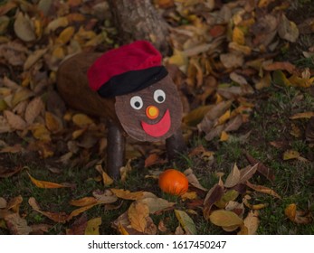Tió en el bosque con una mandarina, Tio es una tradición navideña catalana