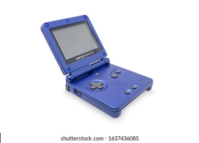 Game Boy Advance Royalty Free Stock SVG Vector and Clip Art