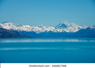 Vista del lago Tekapo, Isla del Sur, Nueva Zelanda