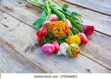 Bó hoa mùa xuân đẹp đầy màu sắc - ý tưởng cho Ngày của Mẹ, Ngày Valentine, sinh nhật