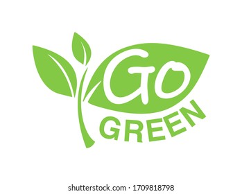 go green png