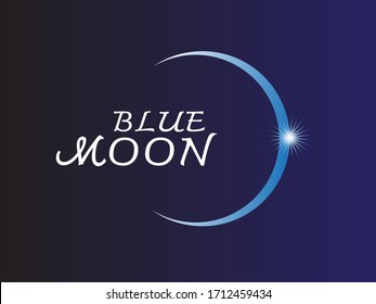 Blue Moon Logo Png Transparent Svg Vector Freebie Supply