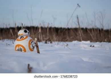 BB-8 kış alanında