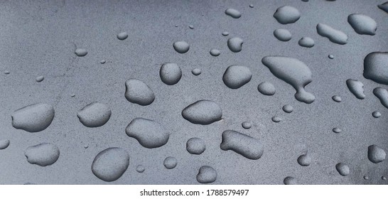 
Water drops on the glass