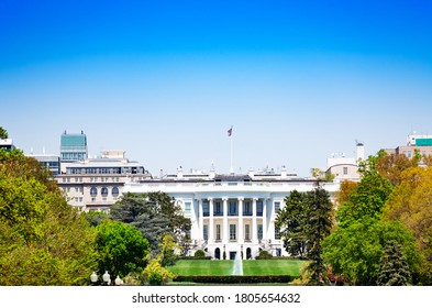 White House is the official residence and workplace of the president of the United States view from Ellipse road