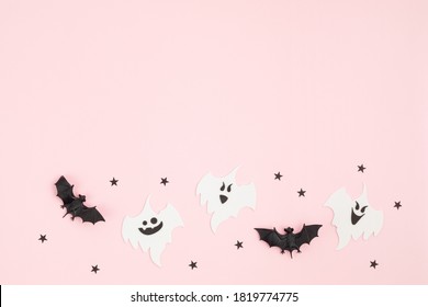Pink Halloween Fabric Wallpaper and Home Decor  Spoonflower