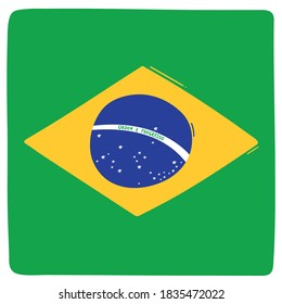 Bandeira do Brasil Logo PNG Vector (EPS) Free Download