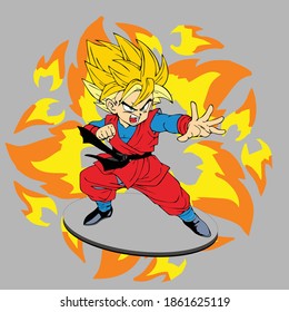 Dragon Ball: Goku Logo PNG Vector (SVG) Free Download