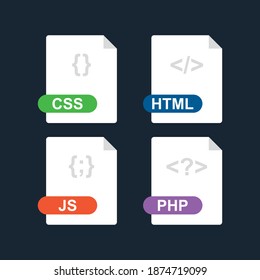 html5 icon vector