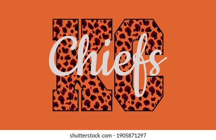 KC Chiefs Leopard svg Champions Leopard Kansas City Chiefs svg png jpg