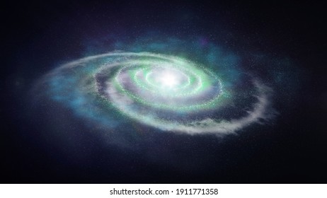 Galaxy Nebulosa Flare Spiral Space 02