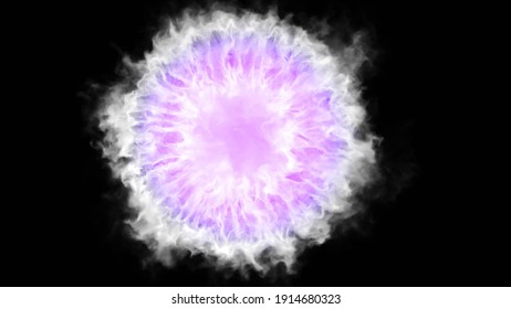Asap zarah Kesan Portal Thanos
