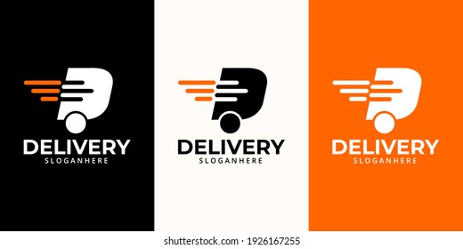 Free Food Delivery Logo Template PNG vector in SVG, PDF, AI, CDR format
