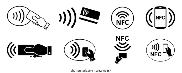 Near-field communication (NFC) Vector Logo - (.SVG + .PNG) 