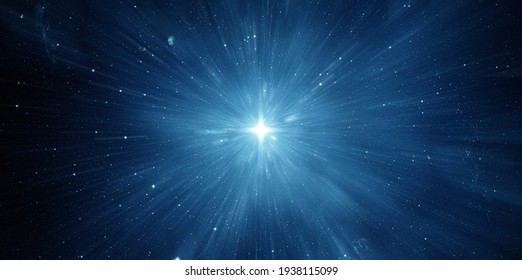 Star Trek. Raumfahrt mit Lichtgeschwindigkeit. Abstrakter Hintergrund. Elemente dieses Bildes, bereitgestellt von der NASA.