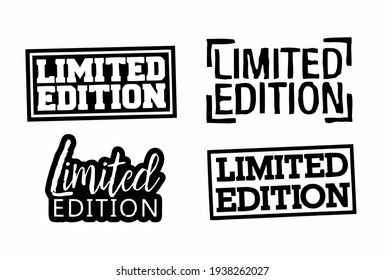 Limited edition stamp Royalty Free Vector Image, limited edition 