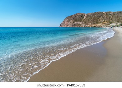 ギリシャ、ミロス島、アギア キリアキ ビーチ