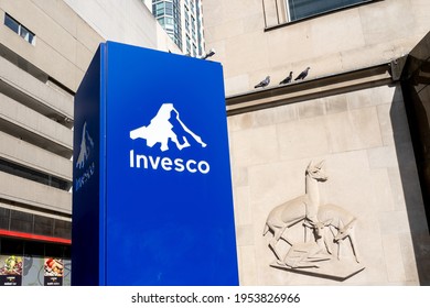 Invesco QQQ logo in transparent PNG and vectorized SVG formats