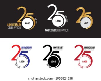 25th company anniversary logo