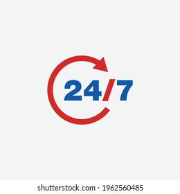 24/7 Emergency Services Logo PNG Vector (CDR) Free Download