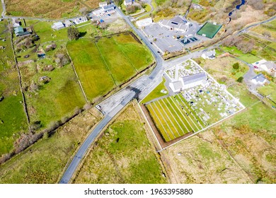 BALLYMACKILDUFF, KILCLOONEY, DONEGAL, IRLANDA - 19 marzo 2021: la chiesa di San Conal appartiene alla diocesi di Raphoe.