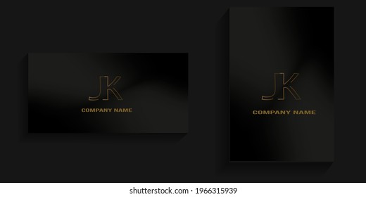 Paper cut logo for JK knitcore brand :: Behance