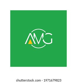 AMG letter logo design in illustration. Vector logo, calligraphy designs  for logo, Poster, Invitation, etc. 20617744 Vector Art at Vecteezy