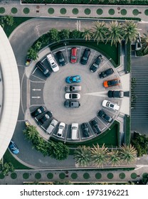 サークル駐車場 - ポルシェ デザイン タワー - マイアミ - ドローン