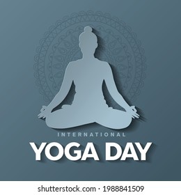 International Yoga Day Logo PNG Vector (CDR) Free Download