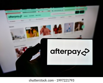 Afterpay logo and slogan transparent PNG - StickPNG