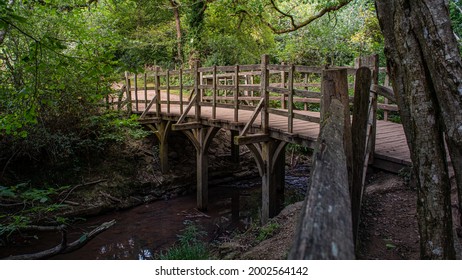 Pooh Sticks ブリッジは、Hartfield 近くの Ashdown Forest にある 100 エーカーの森にある Pooh Sticks でした。