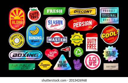 Stickers on Cars Set Vector Free Vector cdr Download 