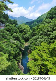 Beautiful summer valley in japan, Agatsuma valley