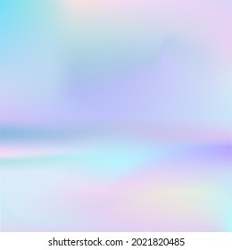 Holografische Folie. Abstrakter Tapetenhintergrund. Hologrammtextur. Premiumqualität. Modernes Vektordesign.