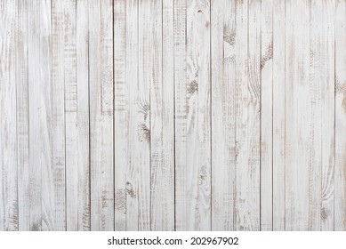 Fondo de madera vieja pintada de blanco